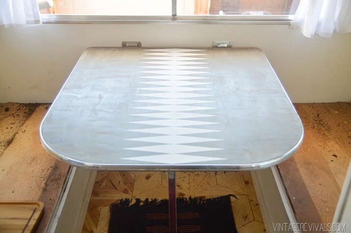 The Nugget: Painted Diamond Table Top - Vintage Revivals