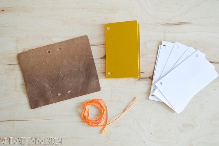 DIY Leather Notebooks-1-2