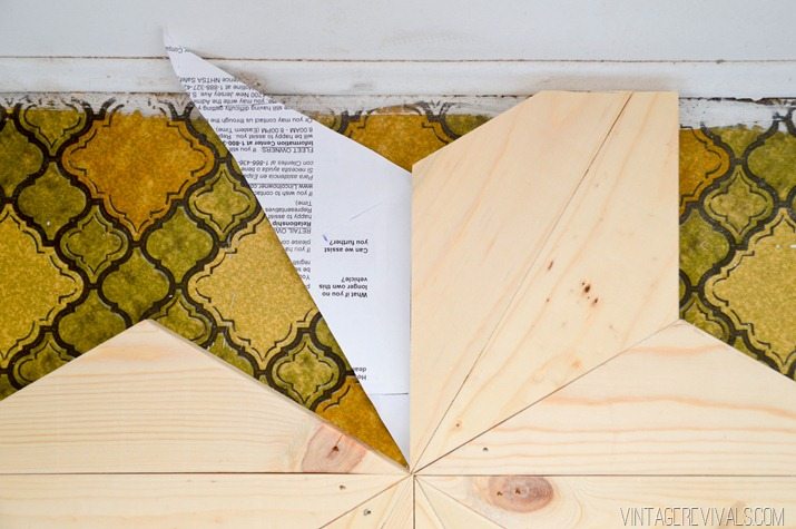 DIY Geometric Wood Floor vintagerevivals.com-22