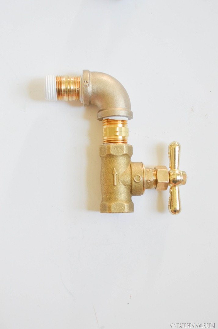 DIY Brass Bridge Faucet vintagerevivals.com_-11