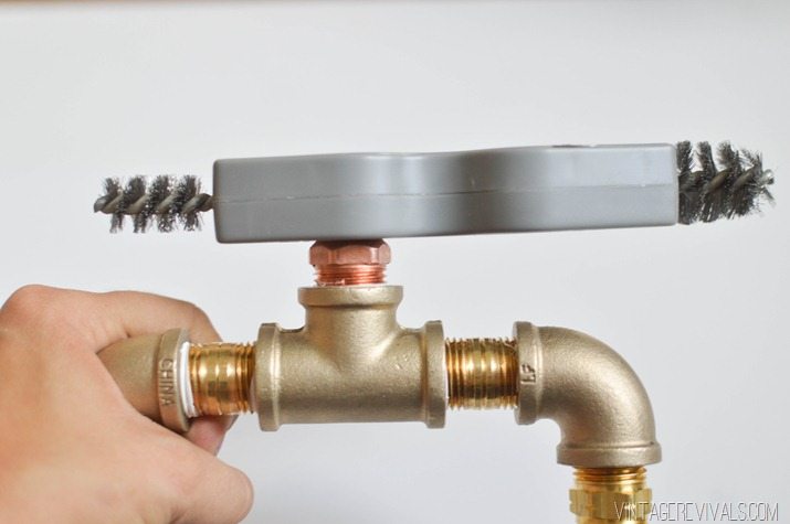 DIY Brass Bridge Faucet vintagerevivals.com_-18 DIY Brass Bridge Faucet vintagerevivals.com_-18