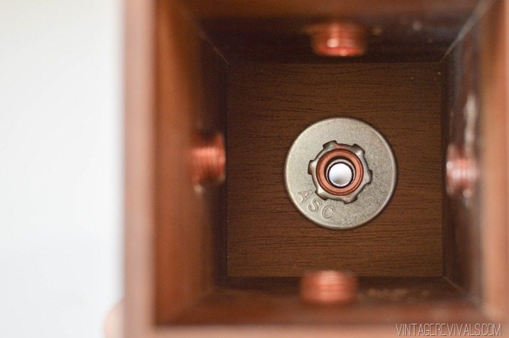 DIY Wood and Copper Modern Chandelier-10