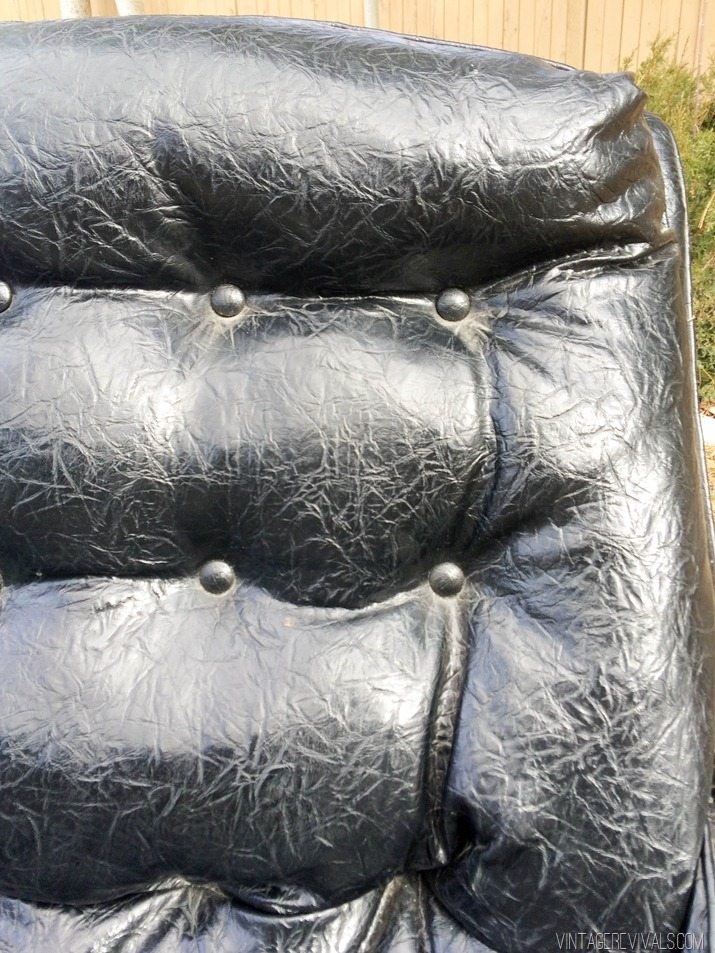 Vintage Black Sofa-3