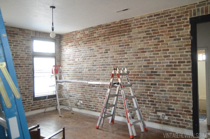 How To Install Interior Brick-8