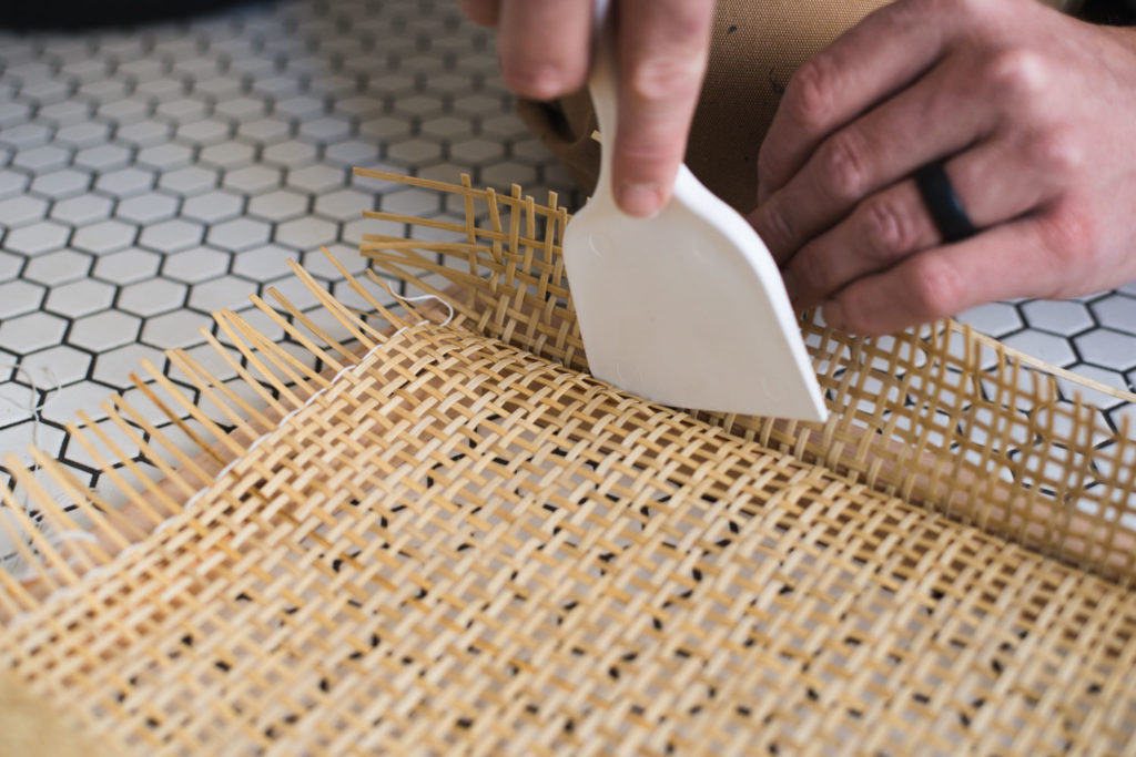 Introduction to Installing Cane Webbing in Furniture 